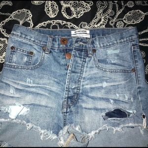 one teaspoon jean shorts